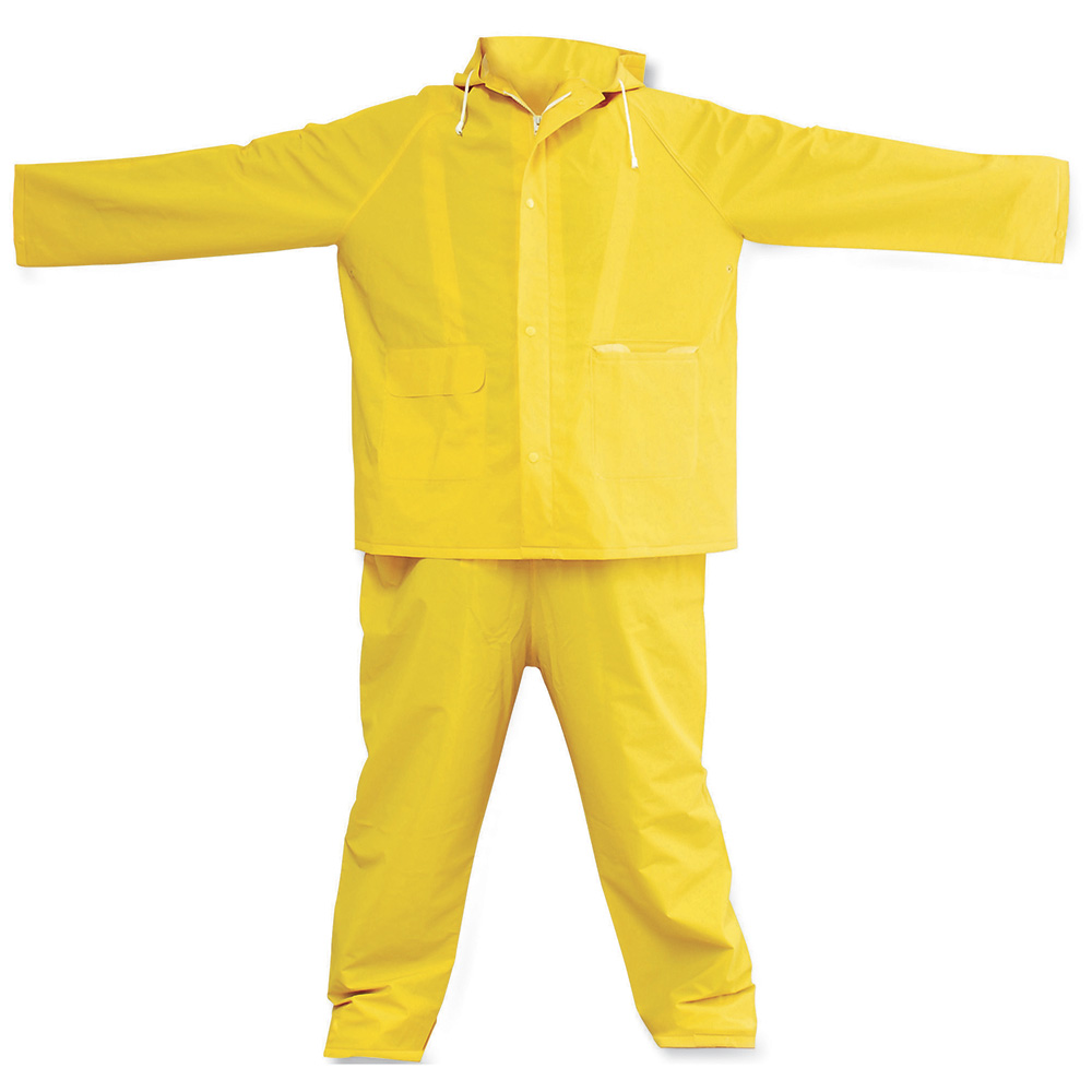 Traje impermeable sin reflejante con interior de poliéster EG, 2 piezas Surtek