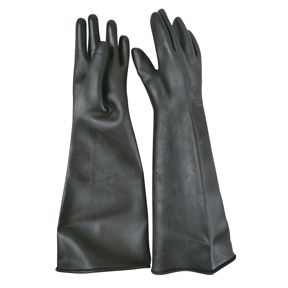 Guantes largos de látex M Surtek