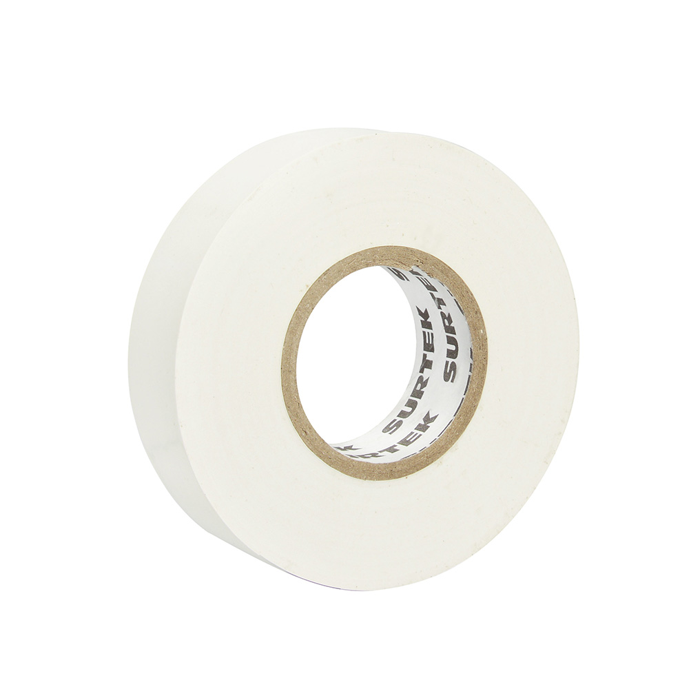 Cinta blanca para aislar 19 mm x 18 m Surtek