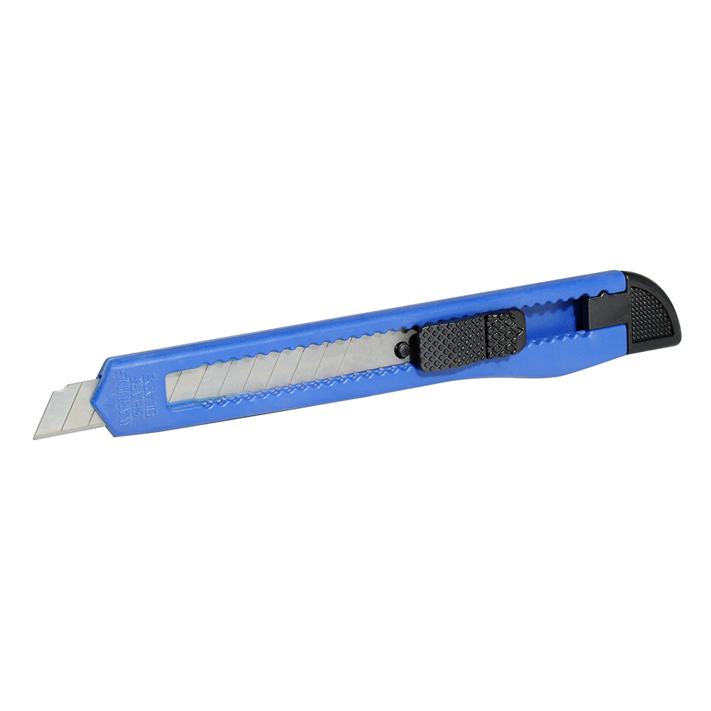 Cutter con cuerpo de plástico de 9 mm Foy