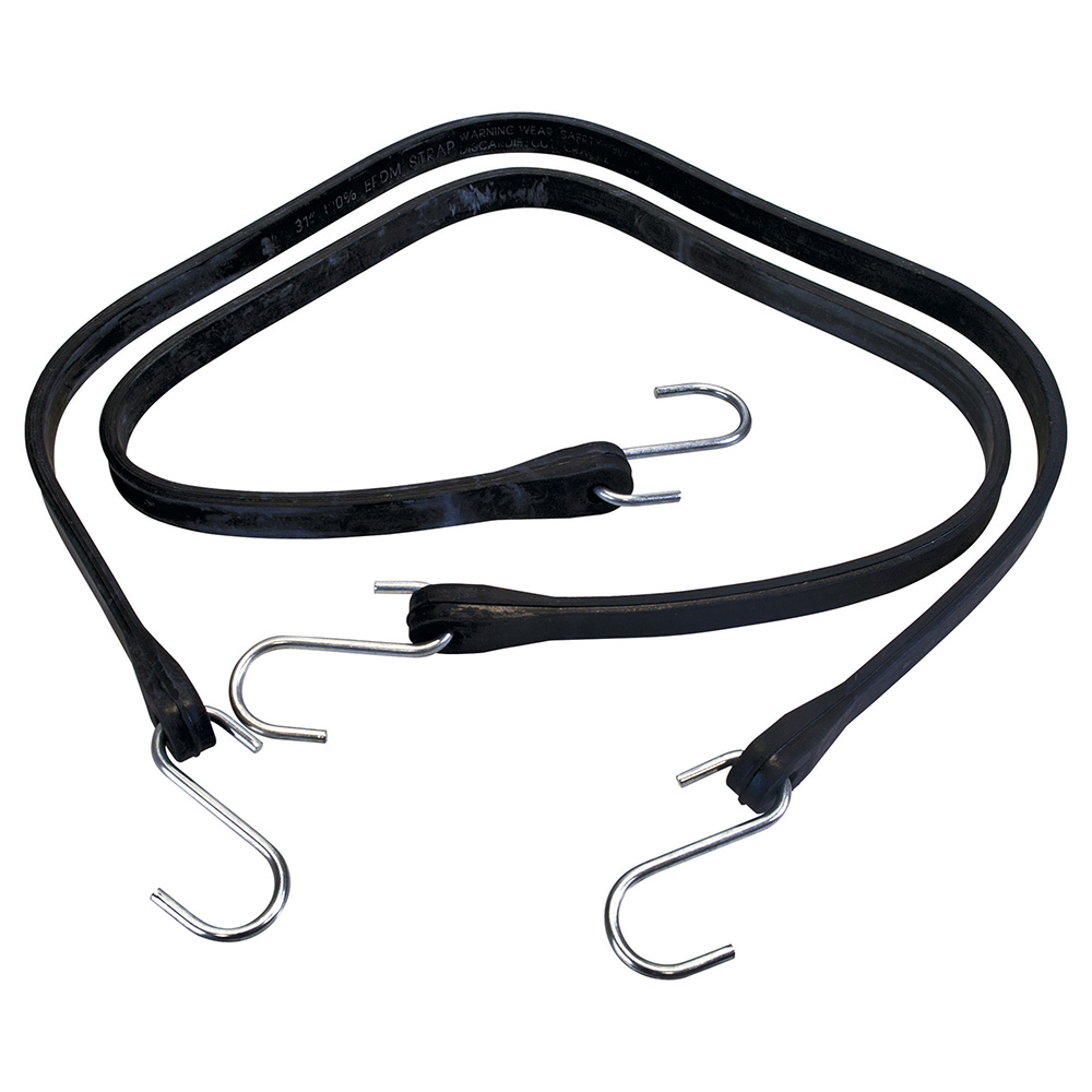 Sujetadores de hule 21", 2 piezas Surtek