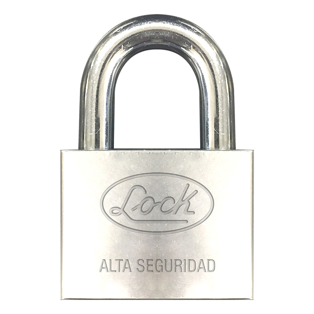 Candado de alta seguridad 40 mm, llave de disco Lock