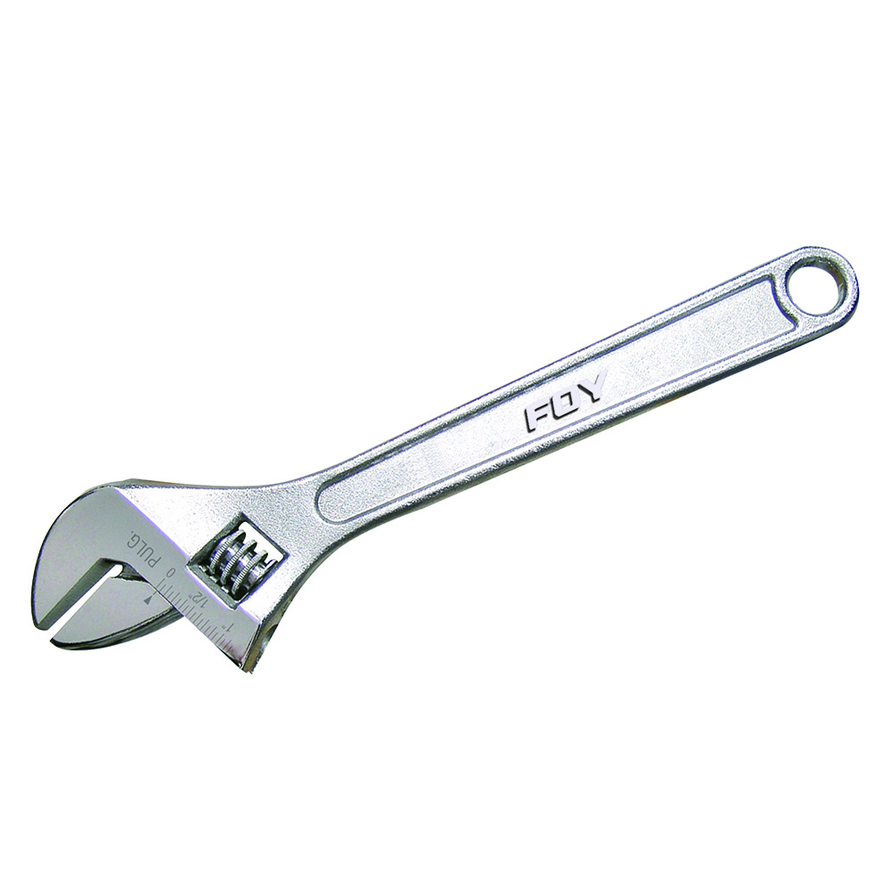 Llave ajustable cromada 8" Foy