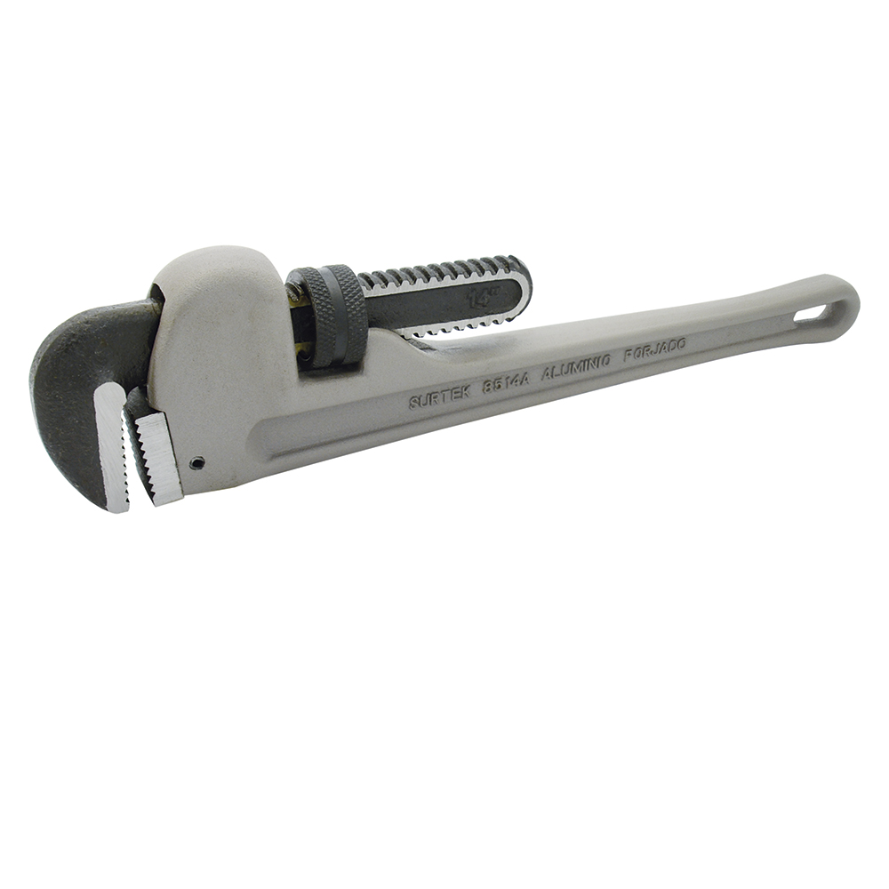 Llave stillson de aluminio de 10" Surtek