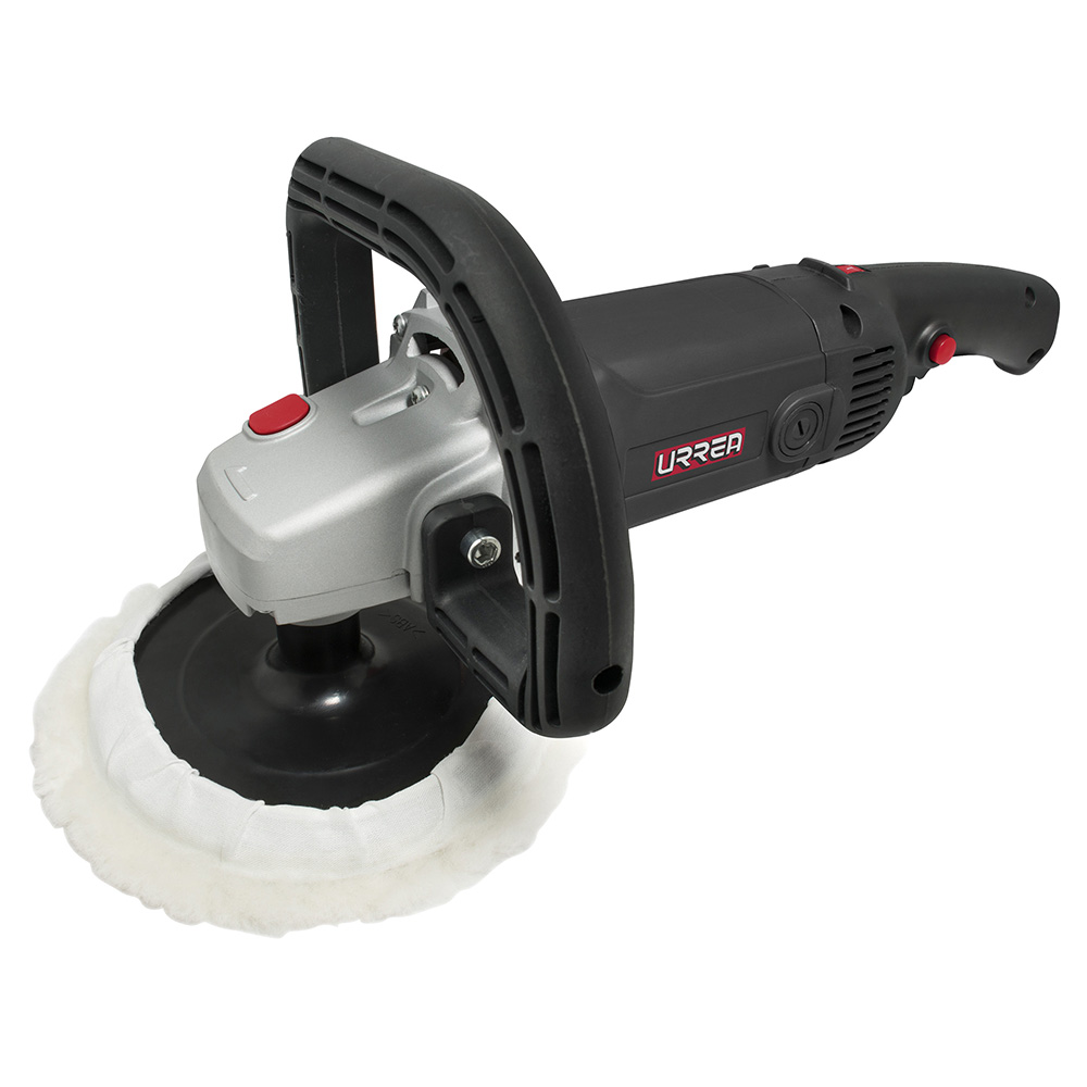 Pulidora angular 7" 1300 W 120 V, 900 - 3000 RPM Urrea