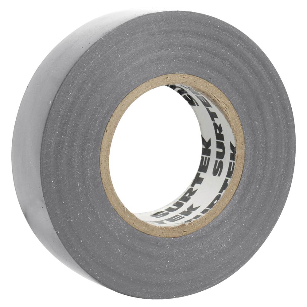 Cinta gris para aislar 19 mm x 9 m Surtek