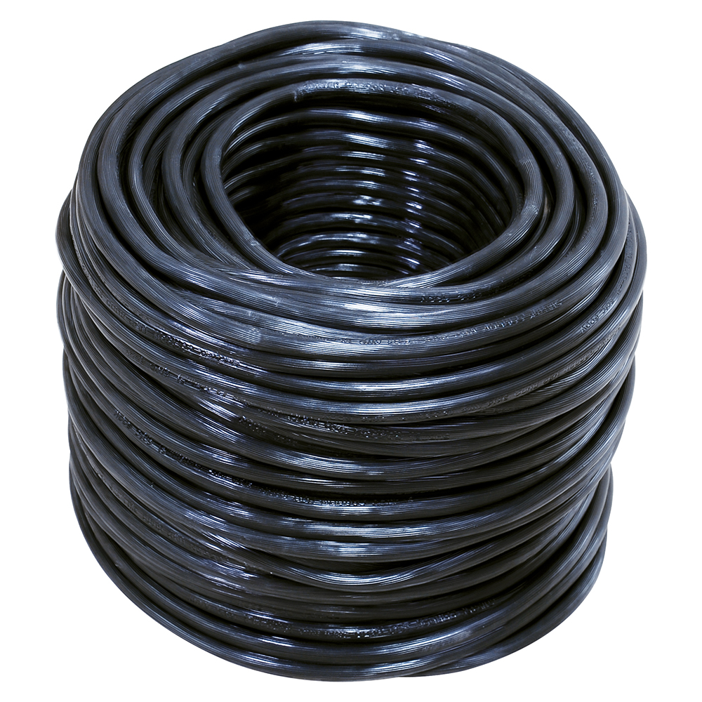 Cable eléctrico 2 x 10, 100 m color negro y blanco Surtek
