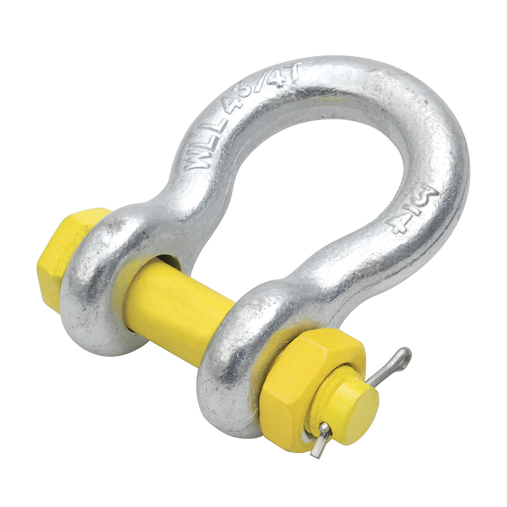 Grillete de acero forjado con chaveta 3/4" Surtek