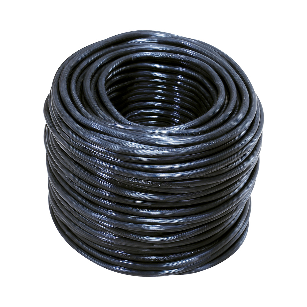Cable eléctrico CCA 3 x 10, 100 m color nero, blanco y verde Surtek