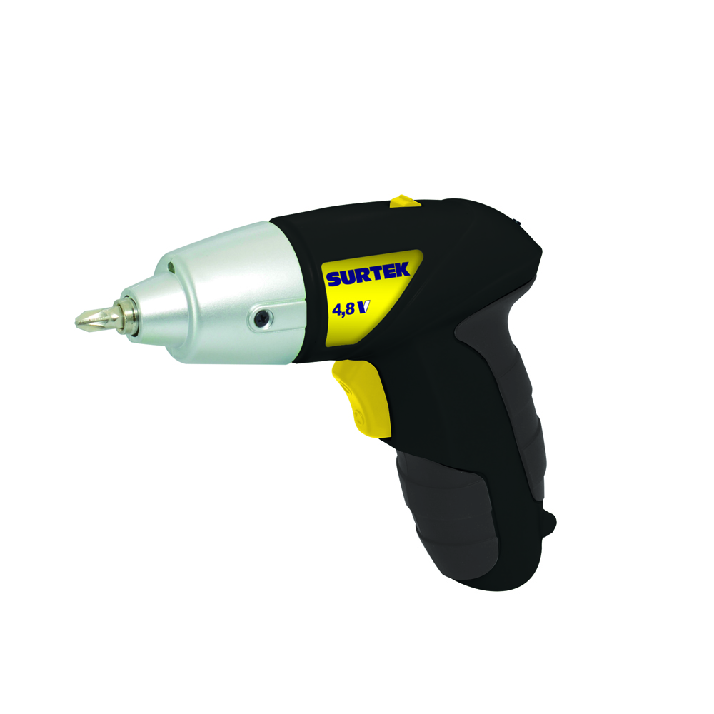 Atornillador 1/4" a batería Litio-ion 3.6 V, 4.8 Nm recargable Surtek