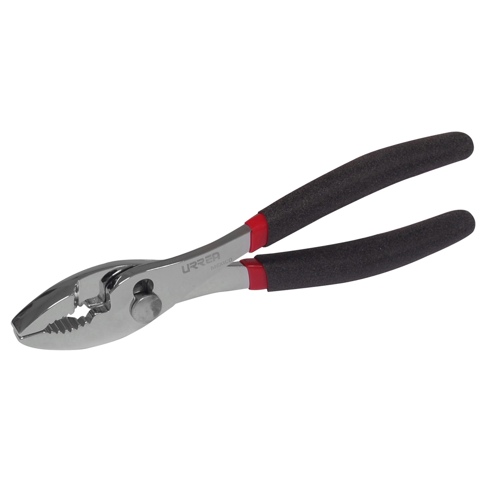 Pinza para mecánico mango rubber grip de 6-3/8" Urrea