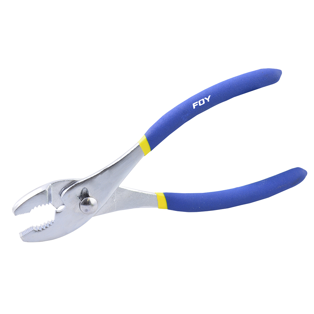 Pinza para mecánico con mango de plastisol de 6" Foy