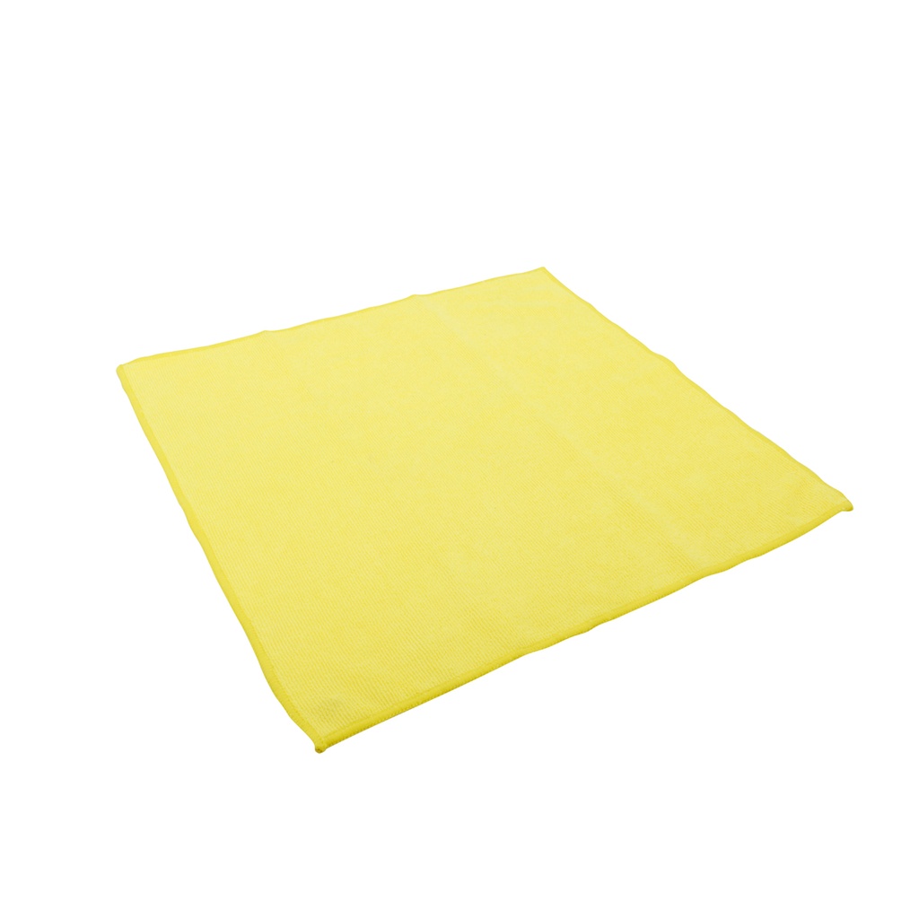 Paño de microfibra de 40 x 40 cm amarillo Foy