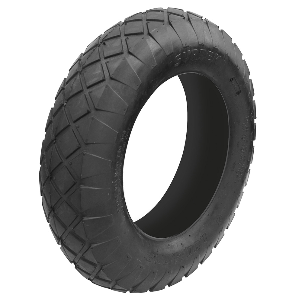 Llanta neumática reforzada 4 capas de 16" sin rin para carretilla Surtek