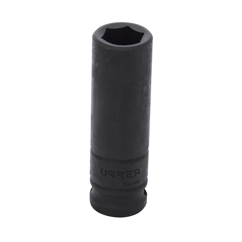 Dado de impacto largo cuadro de 1/2", 6 puntas, en pulgadas, 13/16" Urrea