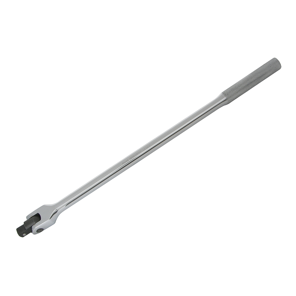 Mango articulado cromado para dado cuadro de 1/2", 15-3/4" Surtek