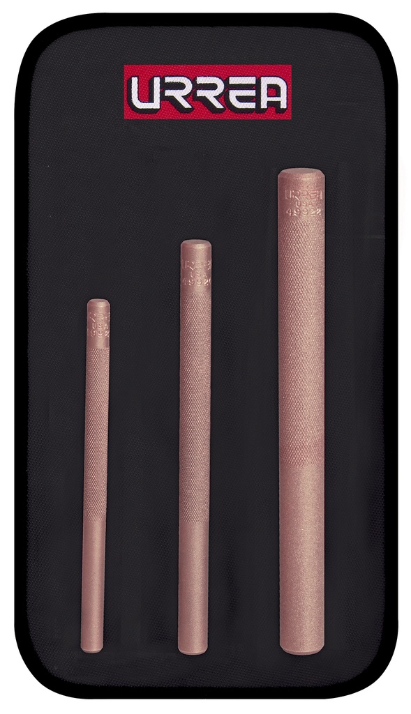 Juego de botadores de bronce, 3 piezas Urrea