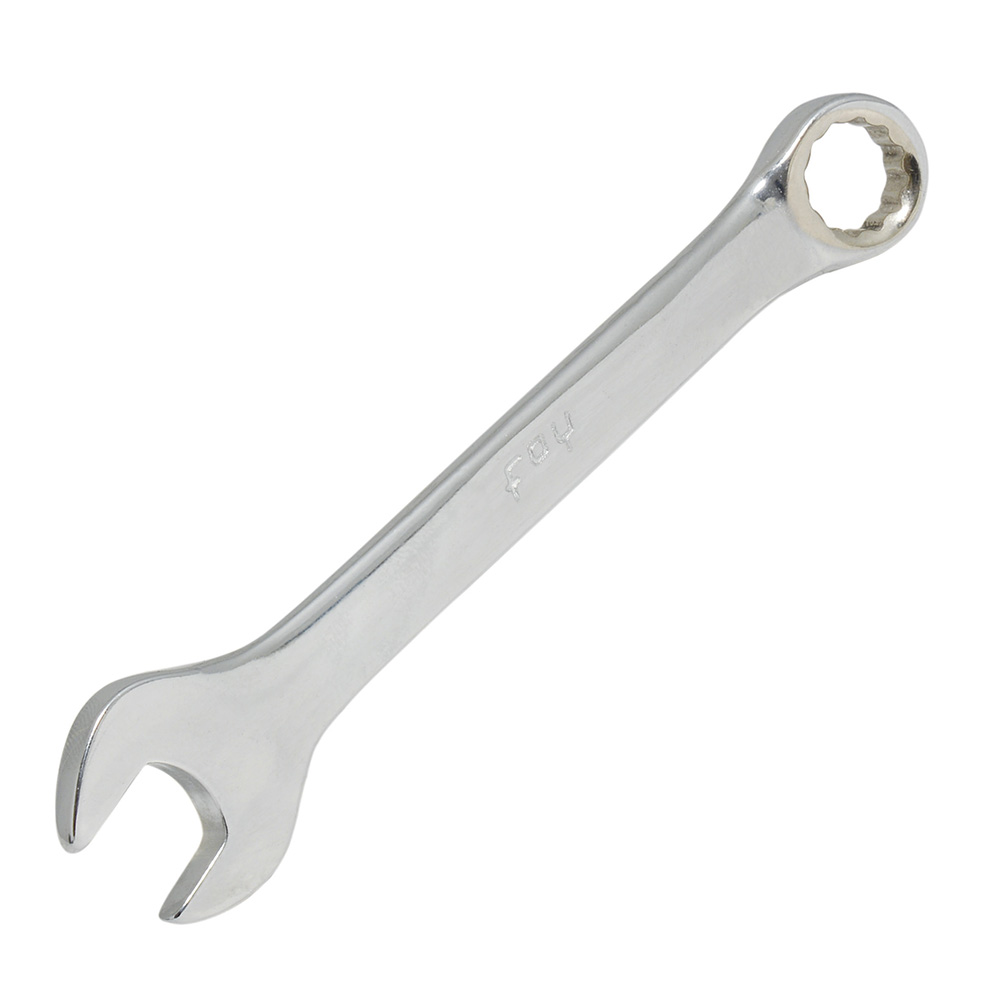 Llave combinada pulido espejo en pulgadas, 12 puntas, 7/16" Foy