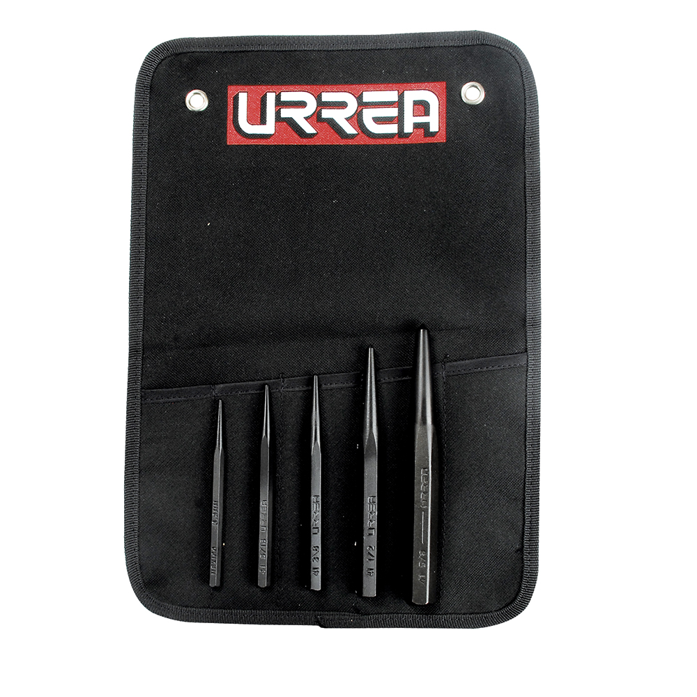 Juego de puntos para centrar y marcar 90°, 5 piezas Urrea
