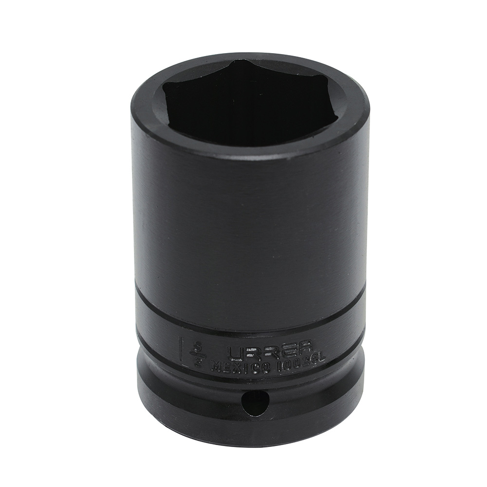 Dado de impacto cuadro de 1", 6 puntas, en pulgadas, 1-5/8" Urrea