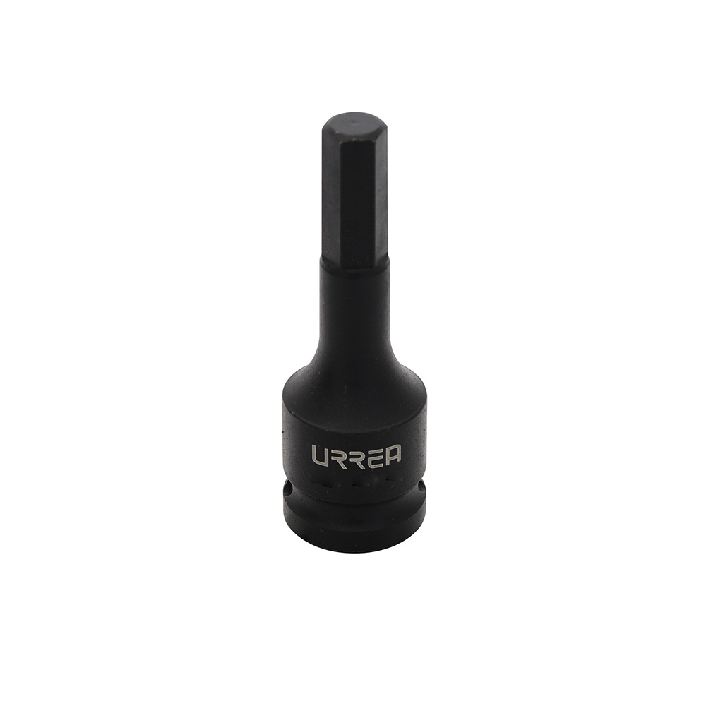 Dado de impacto con punta hexagonal cuadro de 1/2", métrico, 17 mm Urrea