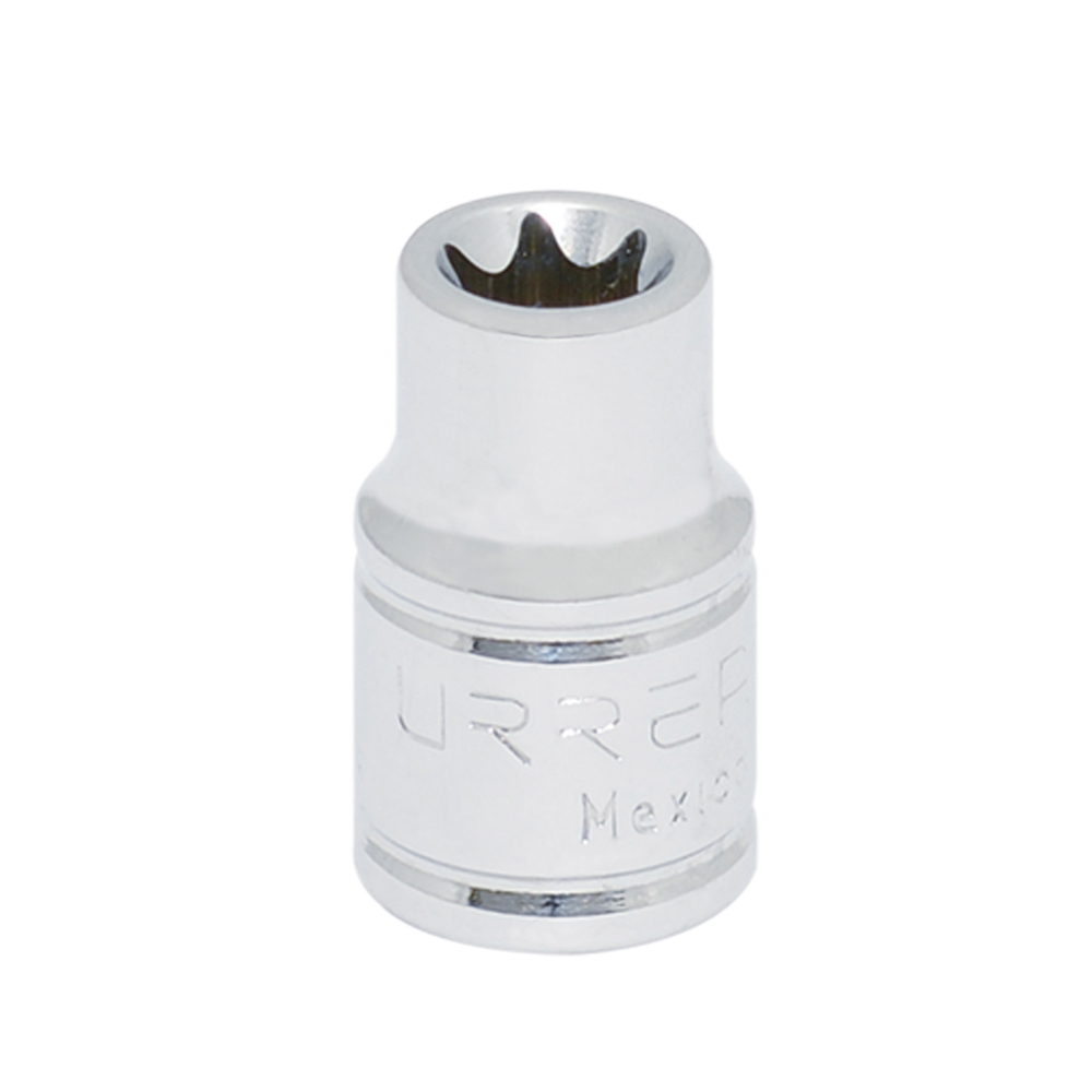 Dado torx hembra cuadro de 3/8", E5 Urrea