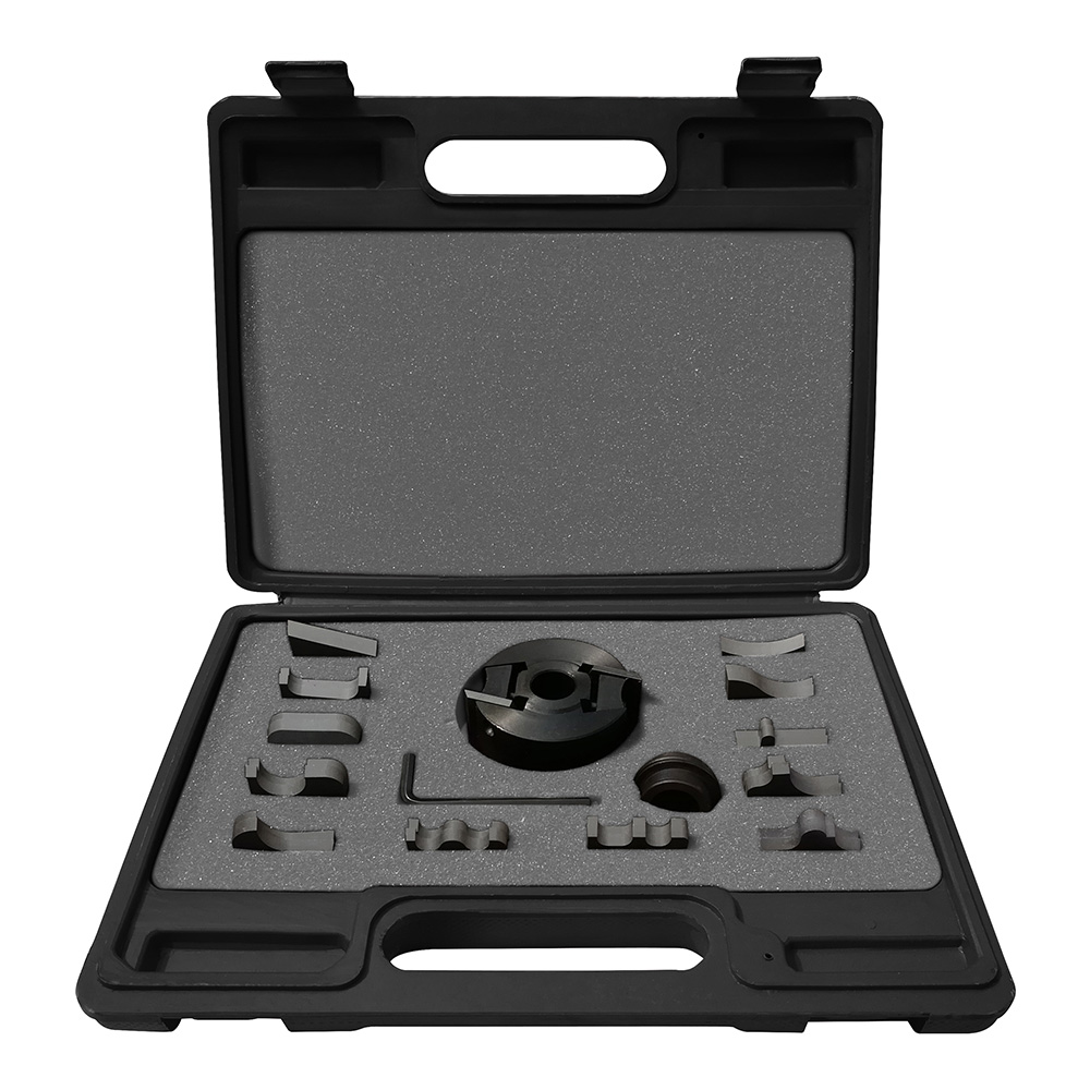 Juego de cabeza y cortadores para trompo de madera, 13 piezas Surtek