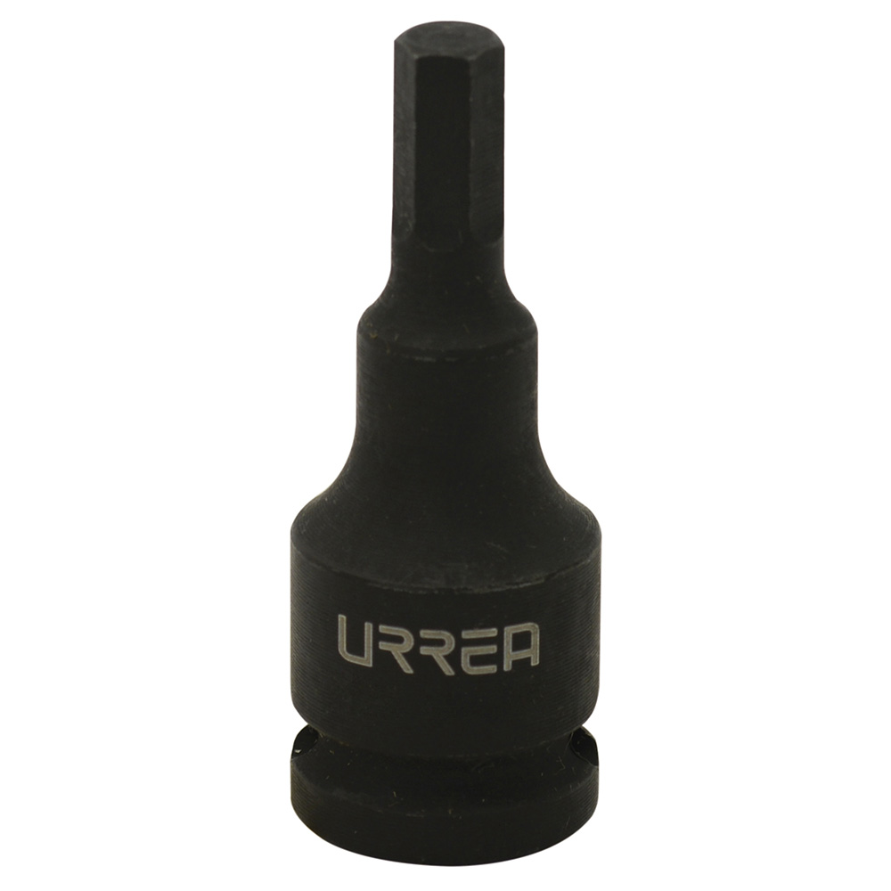 Dado de impacto con punta hexagonal cuadro de 3/8", métrico, 5 mm Urrea