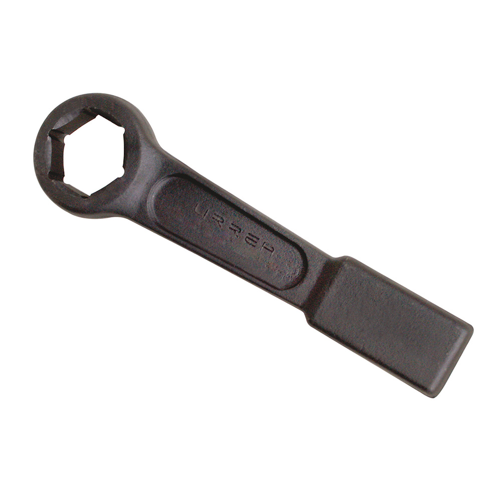 Llave de golpe plana fosfatizada en pulgadas, 6 puntas, 2-1/4" Urrea