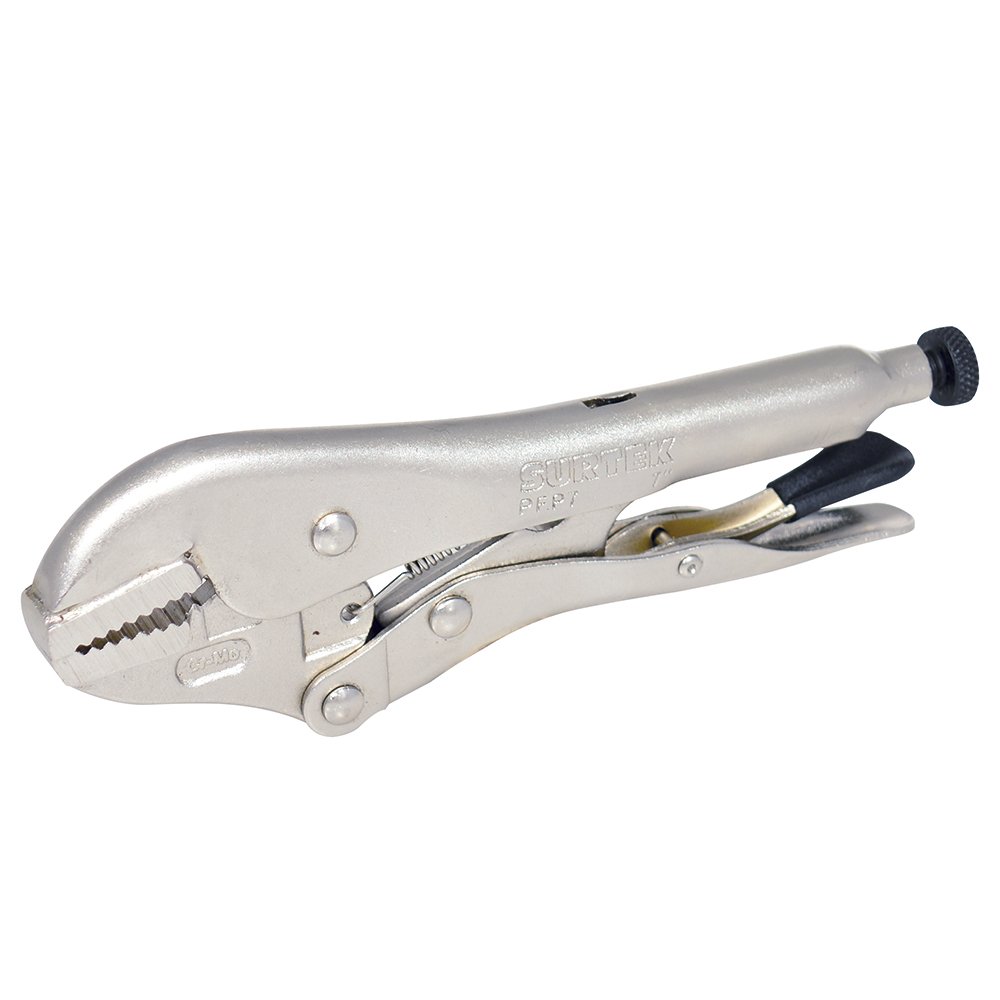 Pinza de presión de 12" quijada recta Surtek