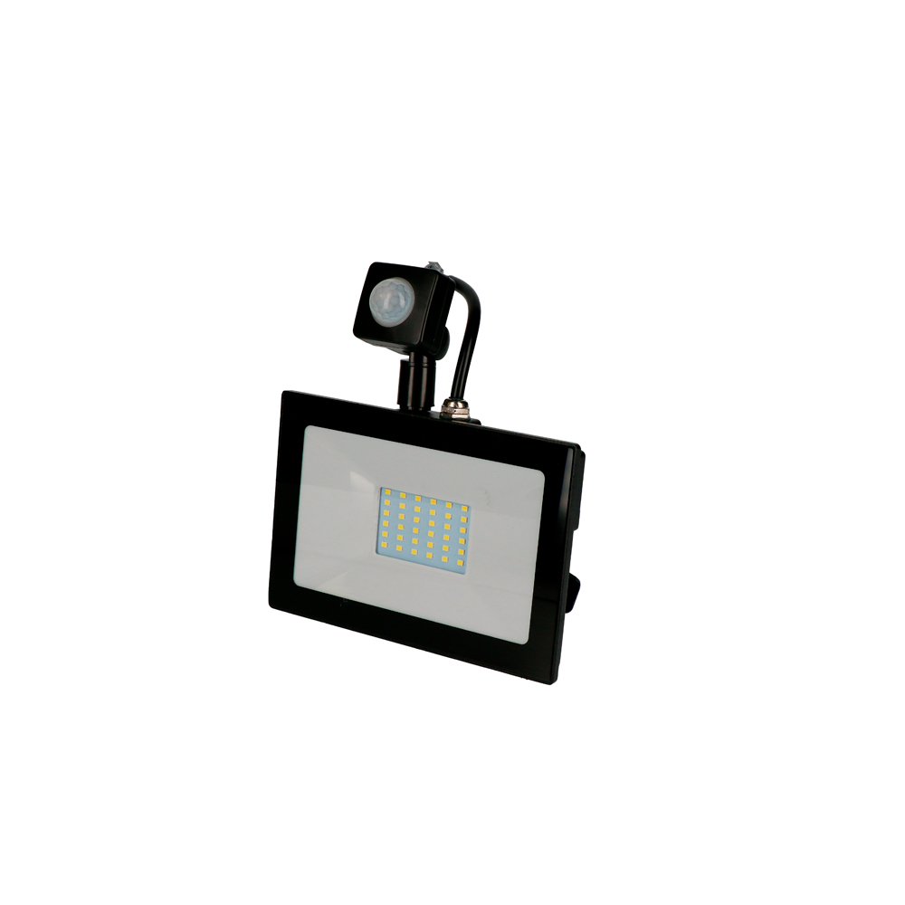 Reflector de LED SMD delgado con sensor 30 W de 2,400 lm Surtek