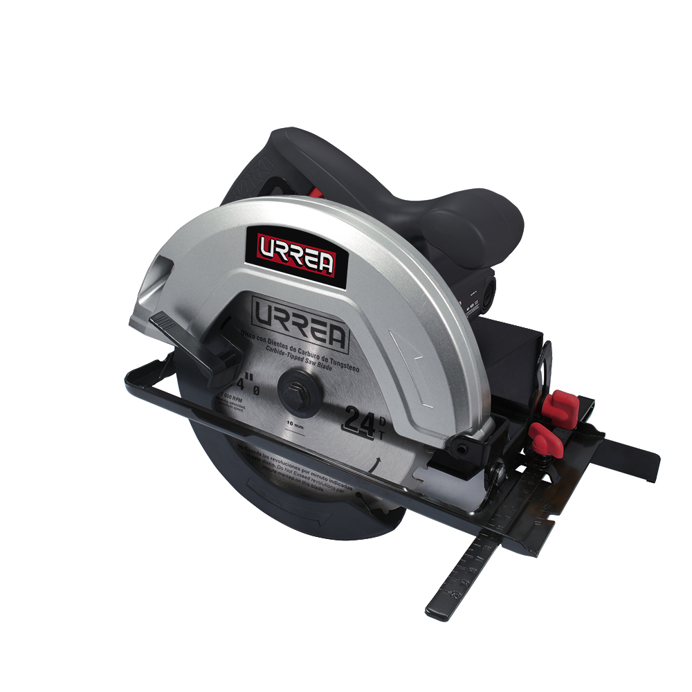 Sierra circular 7-1/4" 1,500 W 120 V, 5,000 RPM Urrea