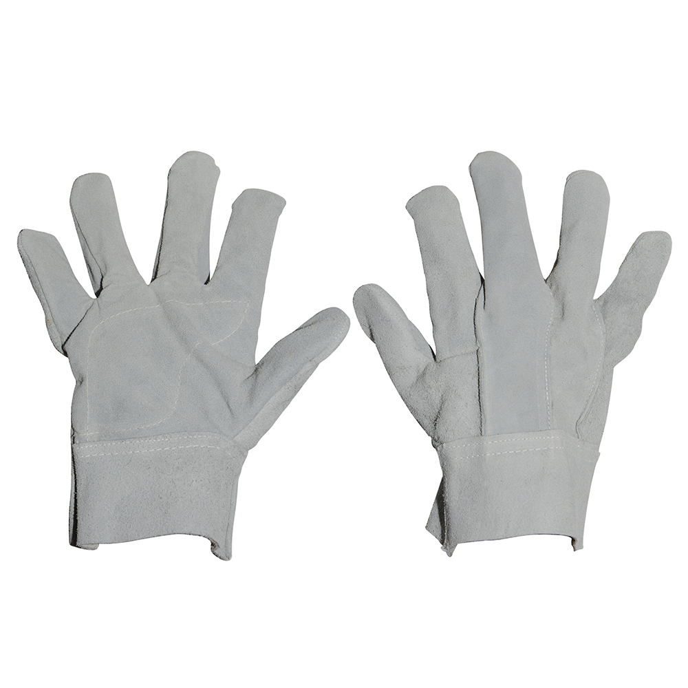 Guantes de carnaza con refuerzo interior y puño corto unitalla Surtek
