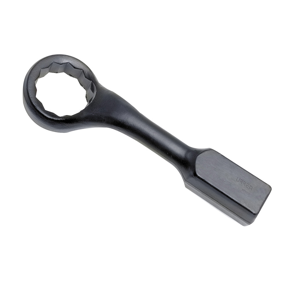 Llave de golpe acodada fosfatizada en pulgadas, 12 puntas, 2-7/8" Urrea