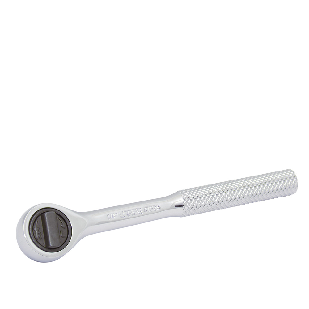 Matraca reversible cabeza redonda, para dado cuadro de 1/4" Urrea