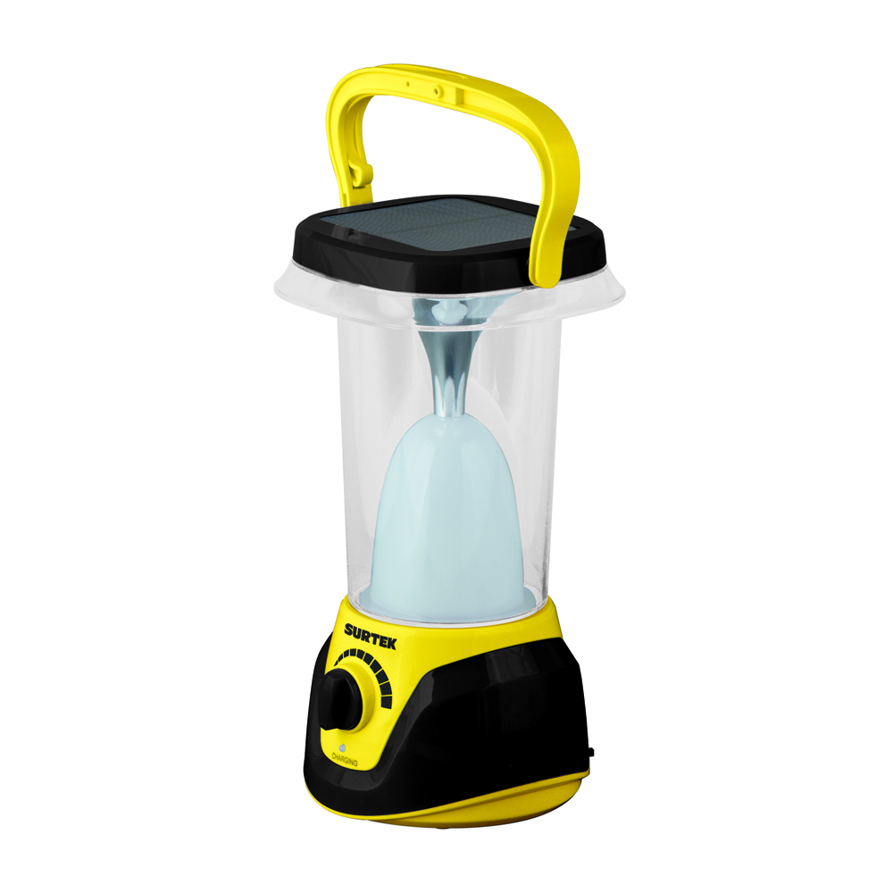 Linterna de LED para campamento recargable/solar de 400 lm Surtek