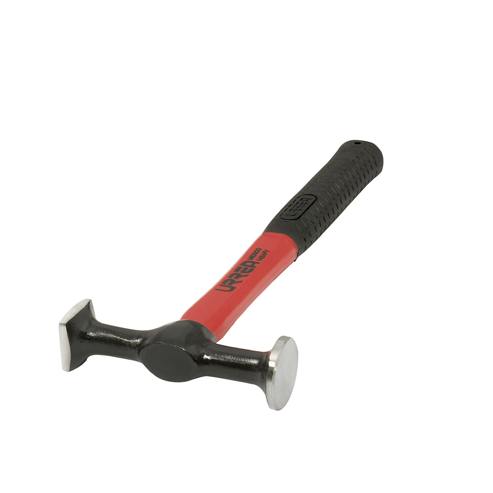 Martillo de laminero 13" mango de fibra de vidrio, para acabados lisos Urrea