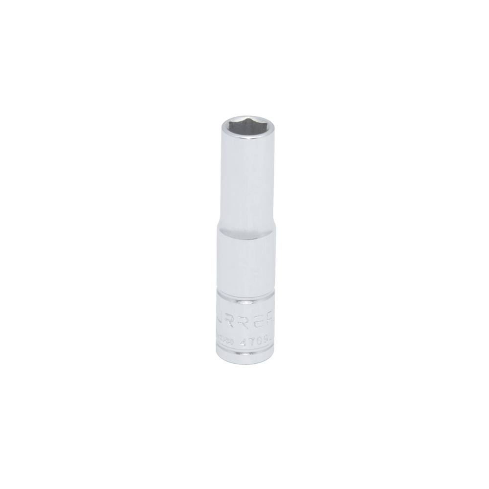 Dado largo cuadro de 1/4", 6 puntas, en pulgadas, 7/32" Urrea