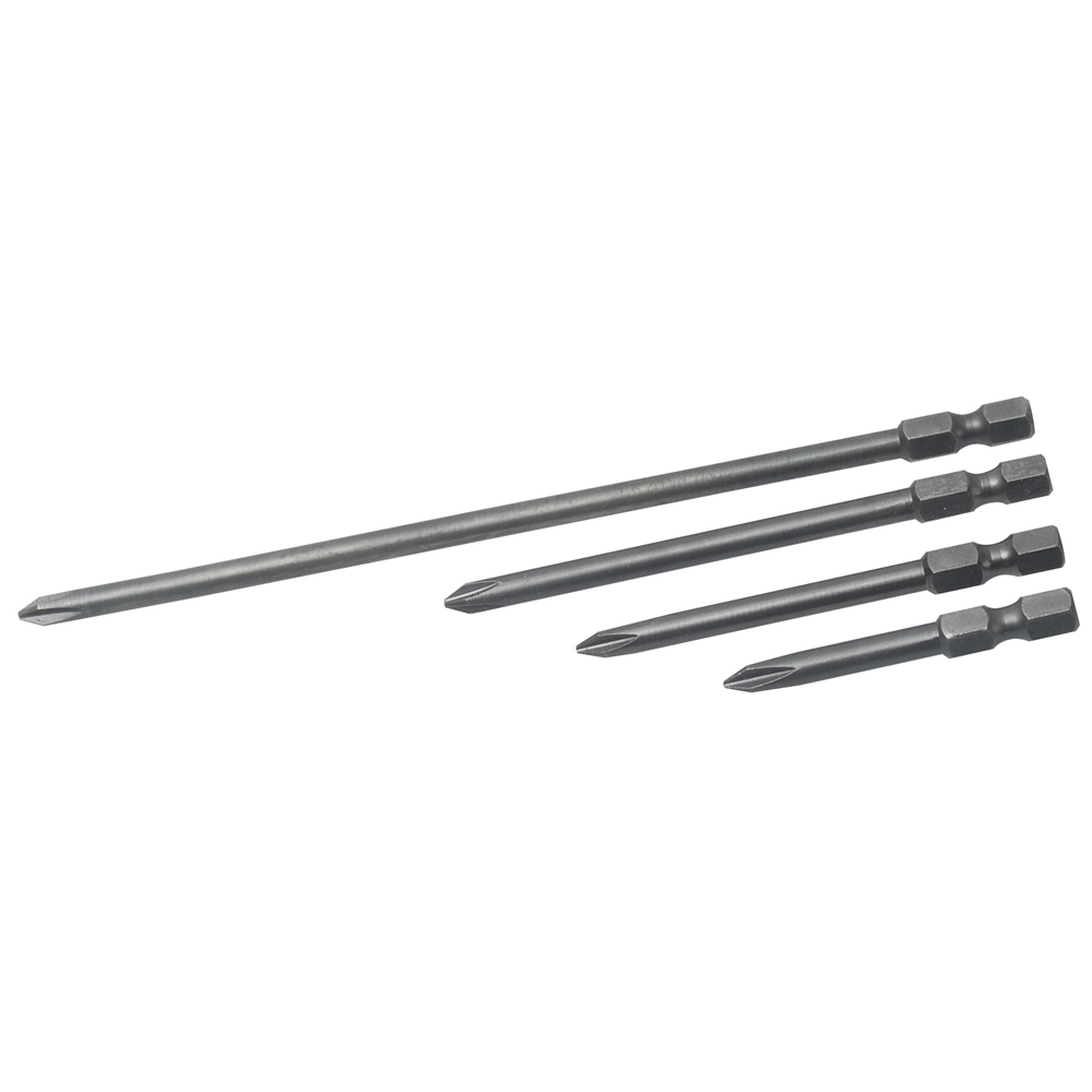 Punta Phillips de poder hexágono de 1/4", #3 x 6" Urrea