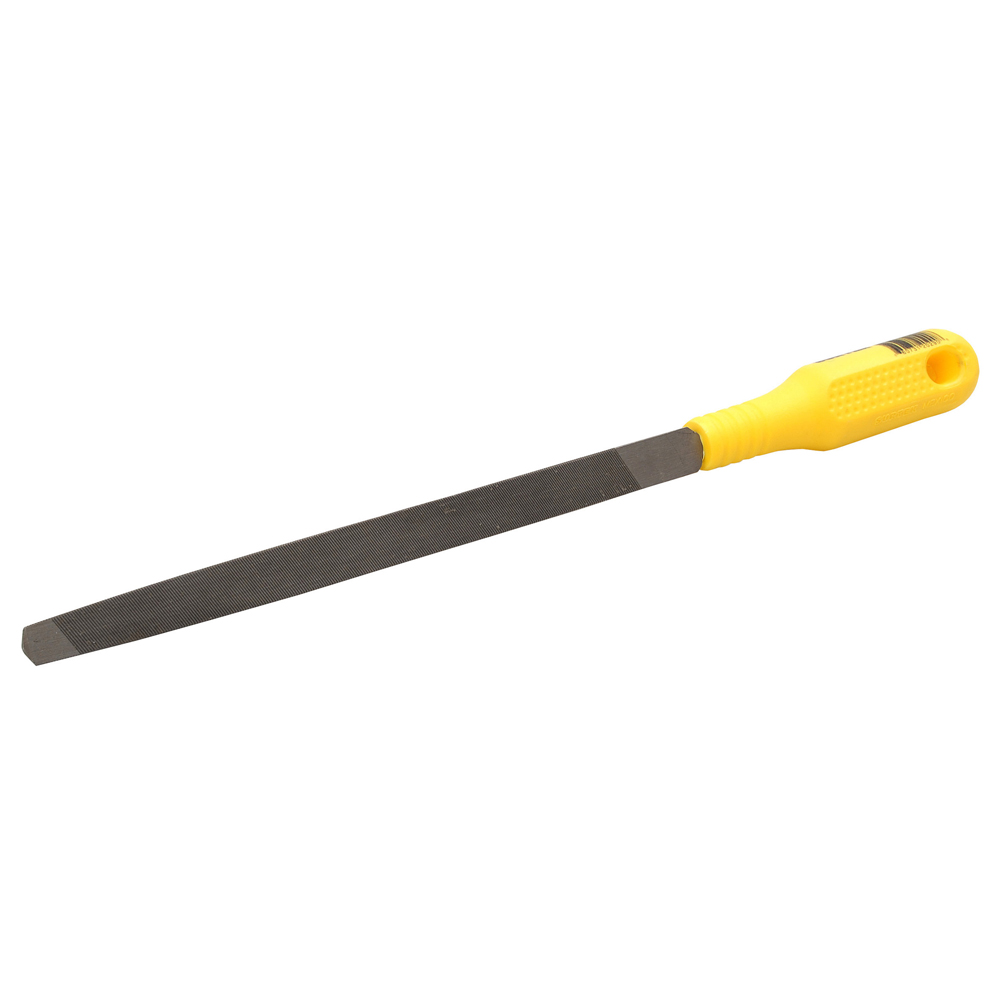 Lima triangular con mango plástico, 6" Surtek
