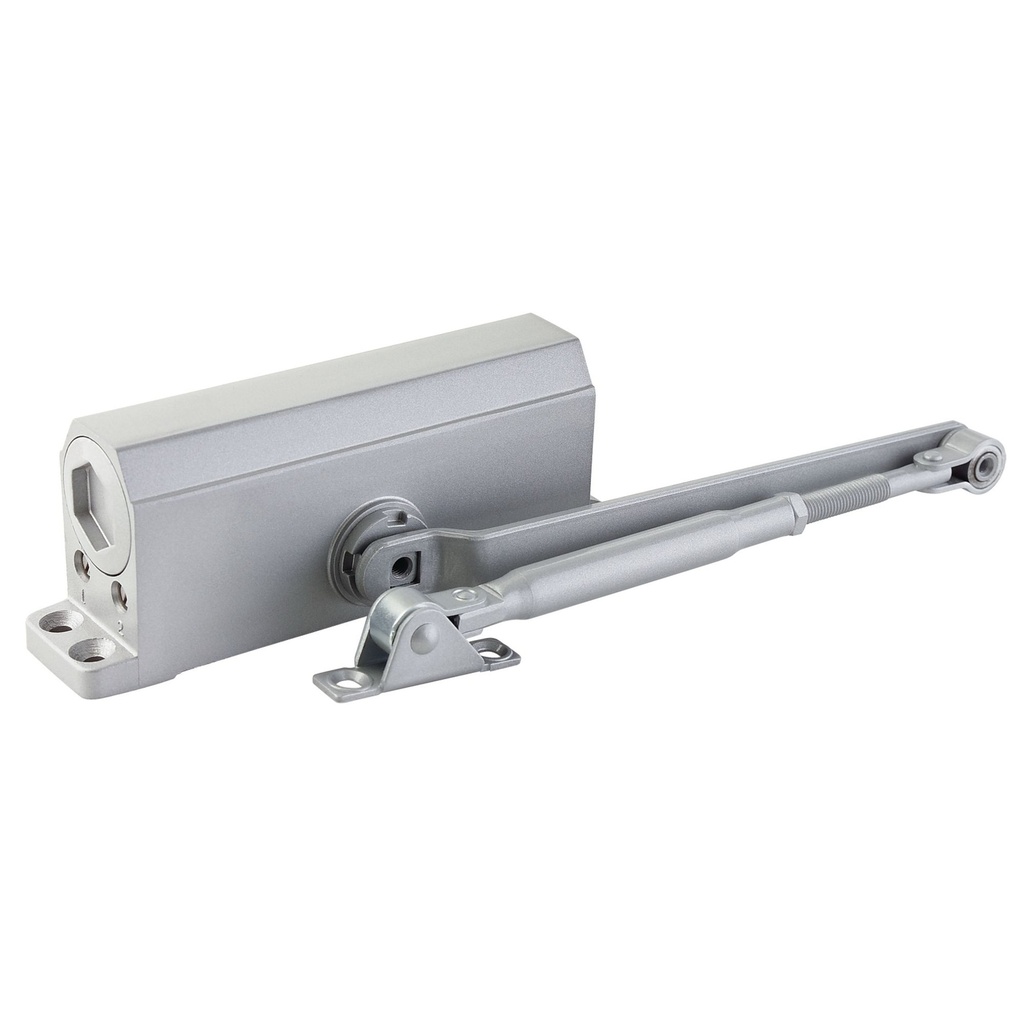 Cierrapuertas hidráulico con capacidad de 45-65 Kg, 180° Lock