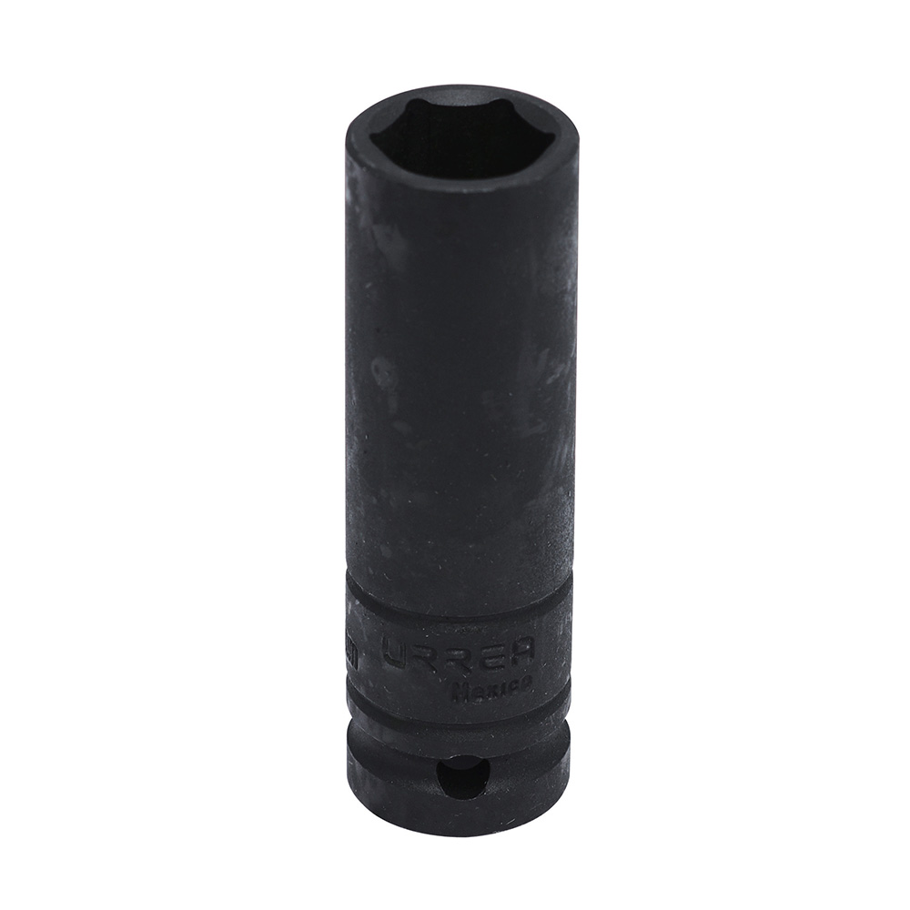 Dado de impacto pared delgada cuadro de 1/2", 6 puntas, métrico, 19 mm Urrea