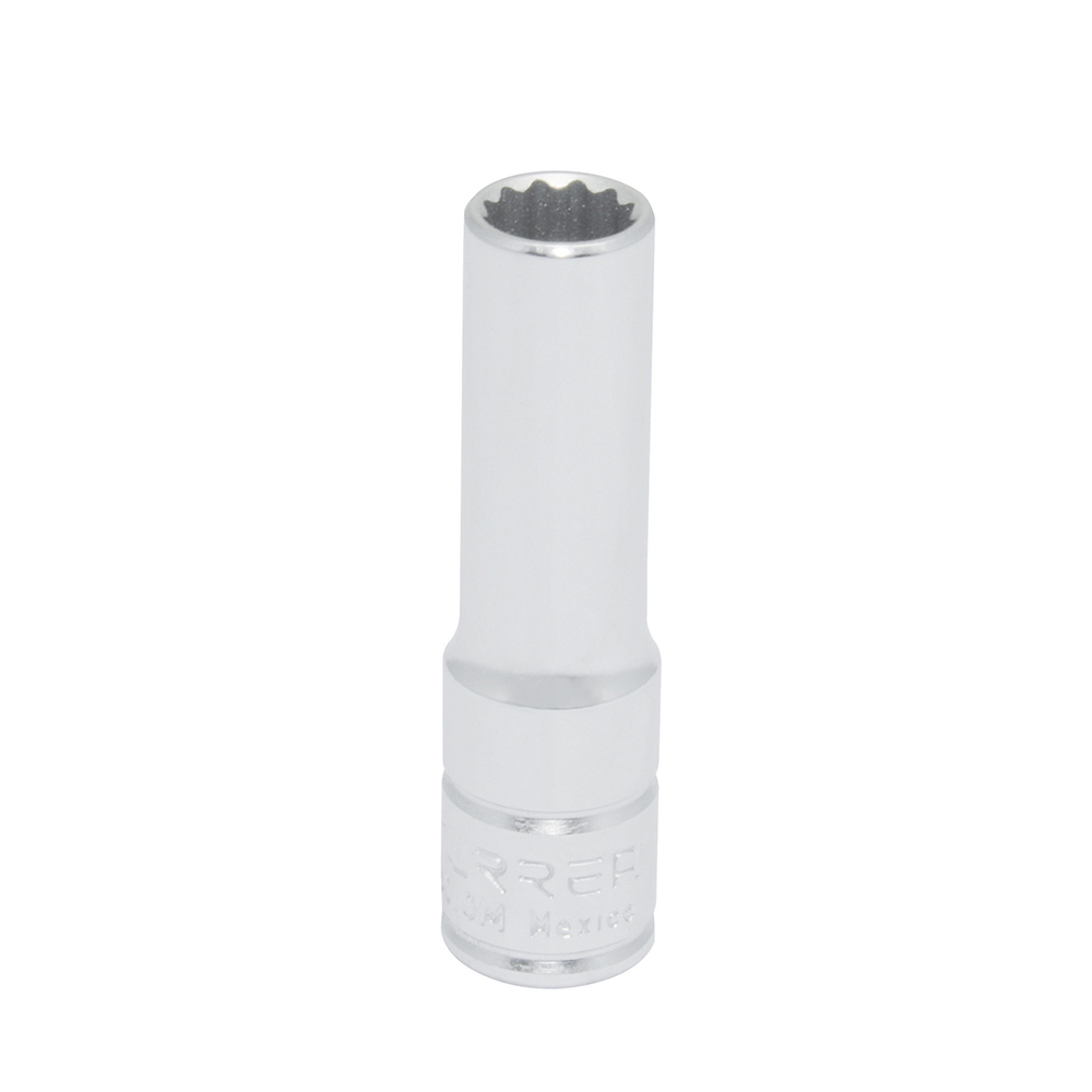 Dado largo cuadro de 3/8", 12 puntas, métrico, 10 mm Urrea