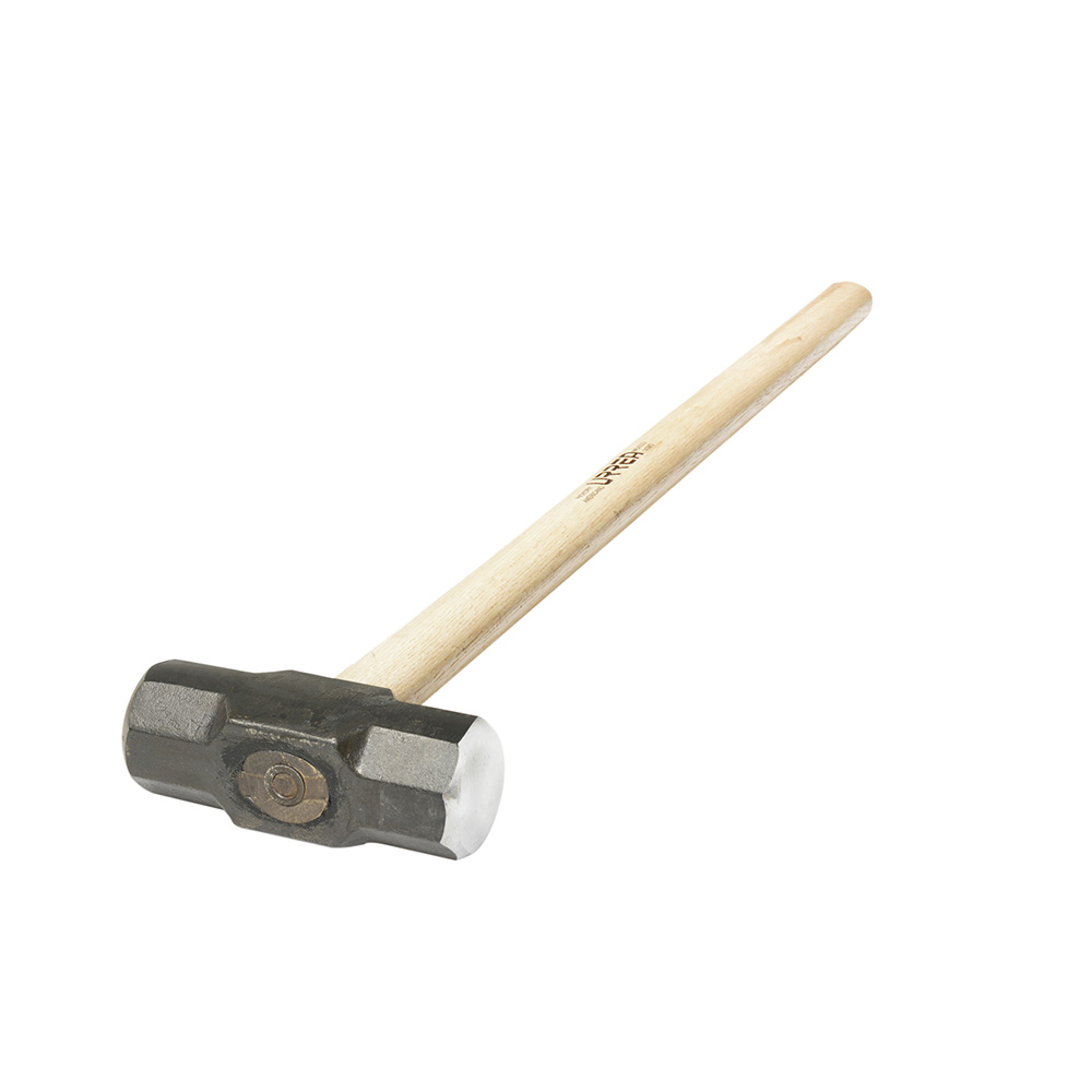 Marro octagonal cabeza maquinada con mango de madera de 36", 16 lb Urrea