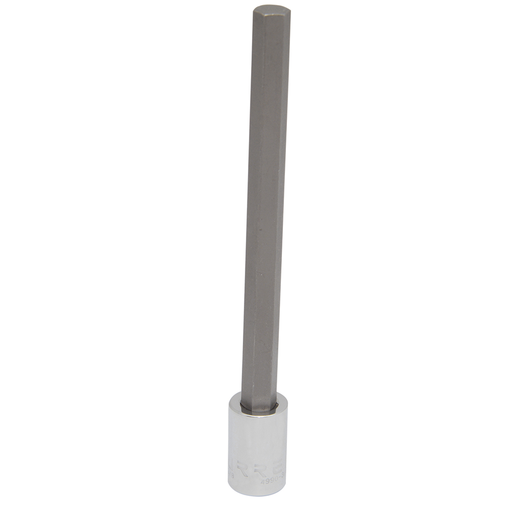 Dado con punta hexagonal extra larga cuadro de 3/8", 6 puntas, en pulgadas, 3/16" Urrea