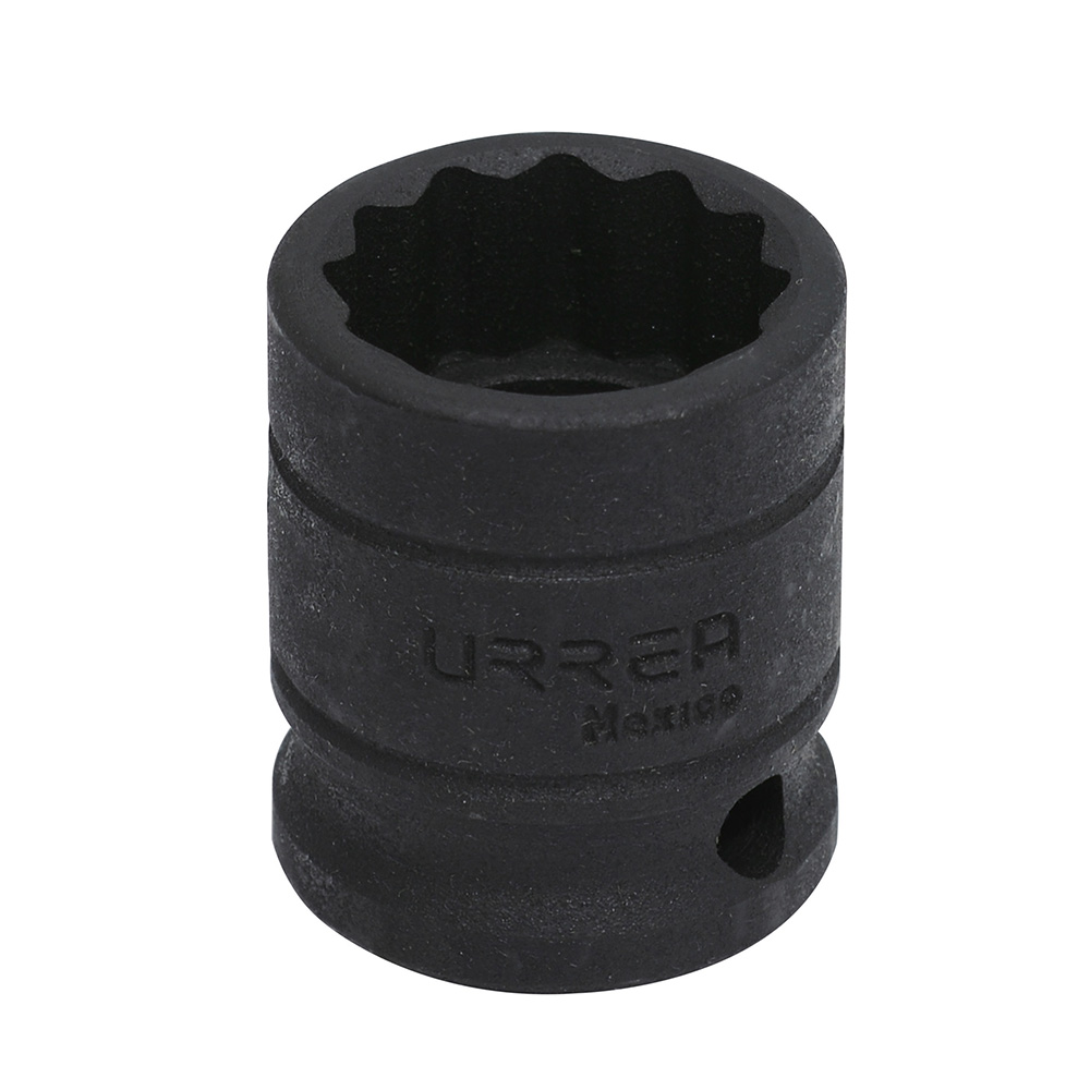 Dado de impacto cuadro de 1/2", 12 puntas, en pulgadas, 3/4" Urrea