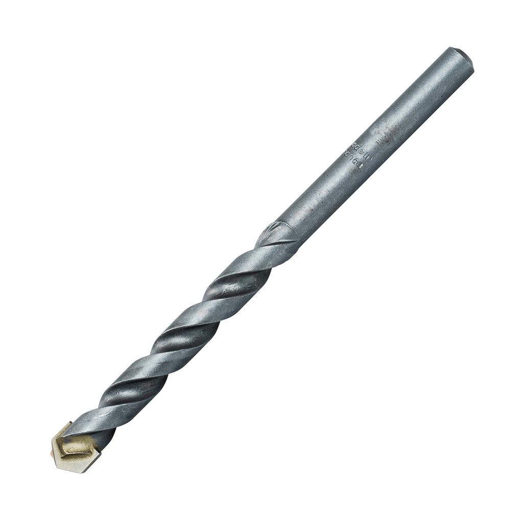 Broca para concreto de acero rolado 1/4" x 12" zanco recto Urrea