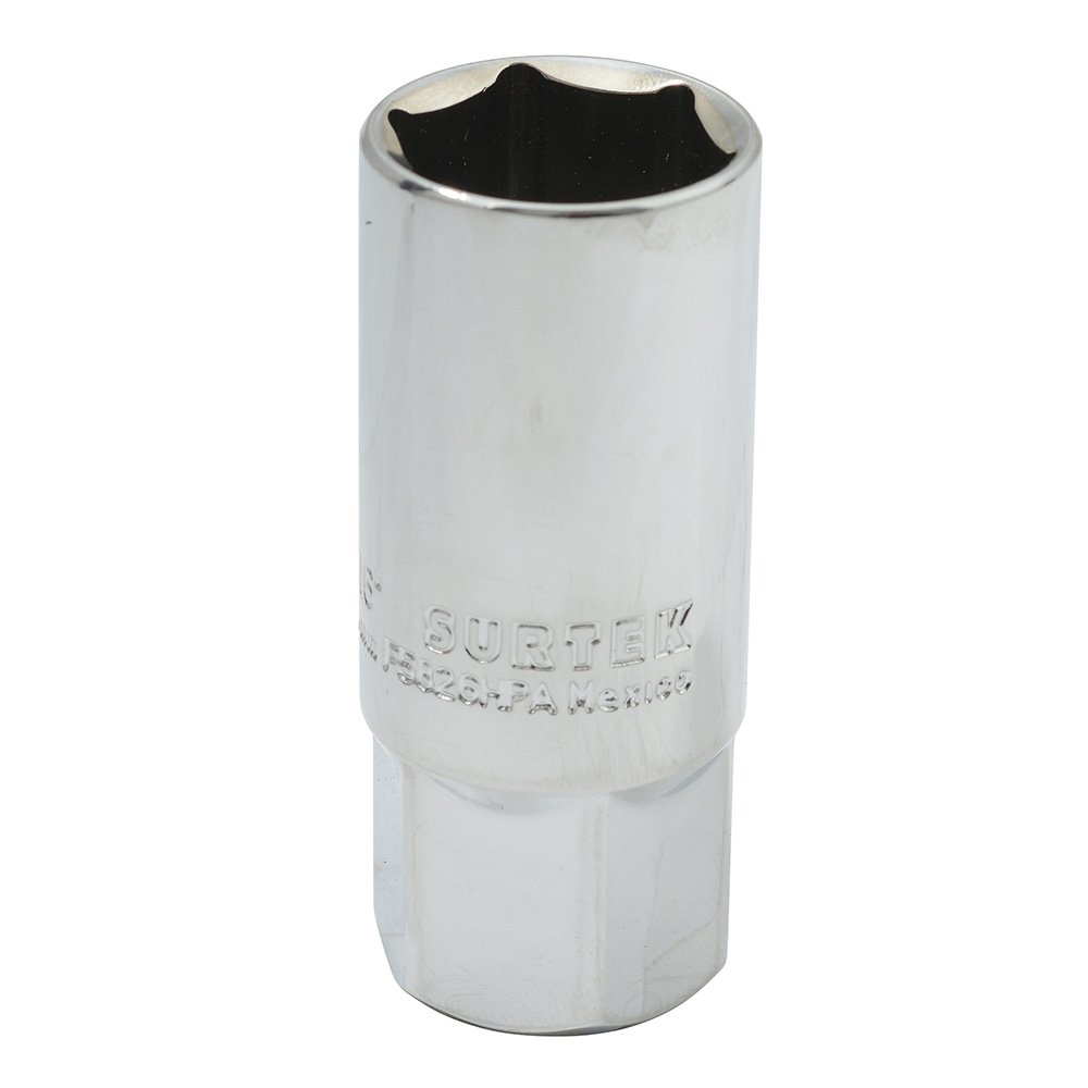 Dado para bujía con neopreno cuadro de 1/2", 13/16" en pulgadas Surtek