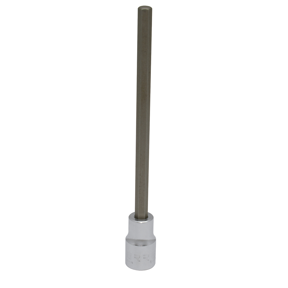 Dado con punta hexagonal extra larga cuadro de 1/2", métrico, 17 mm Urrea