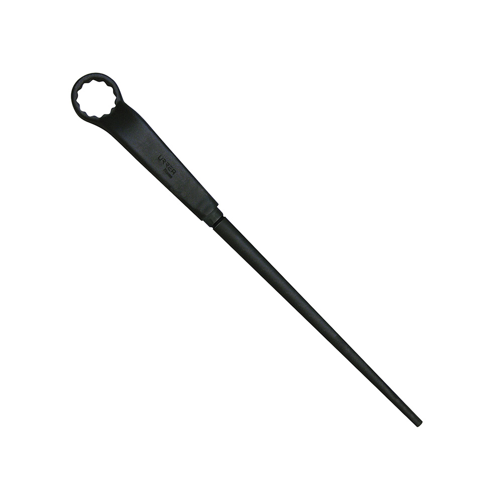 Llave acodada de alta palanca fosfatizada con cola en pulgadas, 12 puntas, 1-5/16" Urrea